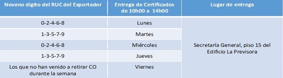 horario de atención