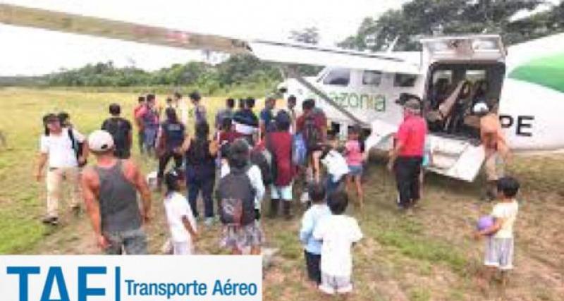 Transporte aéreo economico a ciudadanos amazónicos