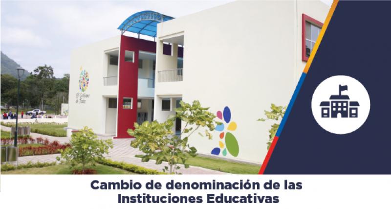 Cambio De Denominacion De Las Instituciones Educativas Ecuador