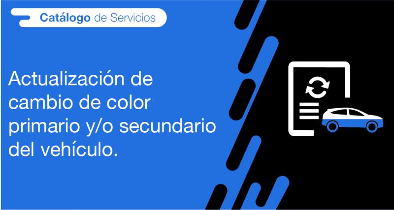 Actualizacion De Cambio De Color Primario Y O Secundario Del Vehiculo Ecuador Guia Oficial De Tramites Y Servicios