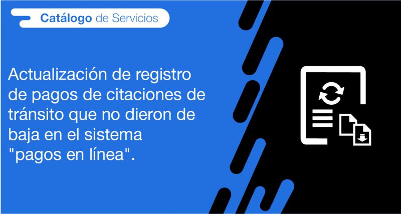 El usuario requirente puede solicitar en la ANT la actualización de registro de pagos de citaciones de tránsito que no dieron de baja en el sistema "pagos en línea"