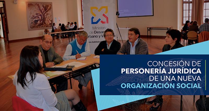 Concesión de personería jurídica