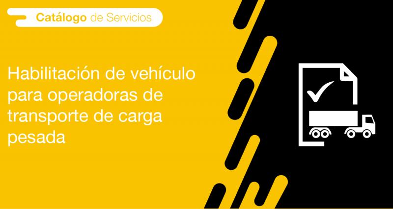 El usuario requirente puede solicitar en la ANT la habilitación de vehículo para operadoras de transporte de carga pesada 