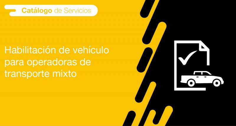 El usuario requirente puede solicitar a la ANT la habilitación de vehículo para operadoras de transporte mixto