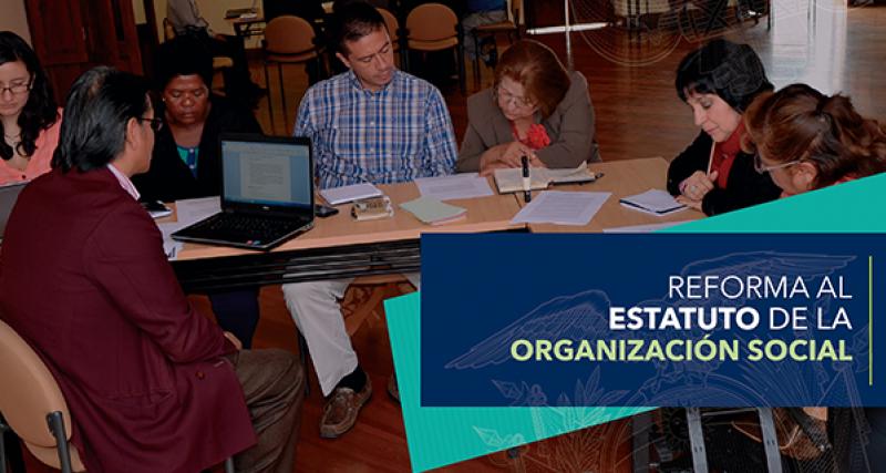 Reformas al Estatuto de las organizaciones sociales