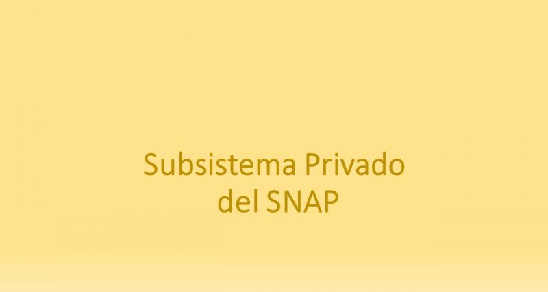 Subsistema Privado del Sistema Nacional de Áreas Protegidas