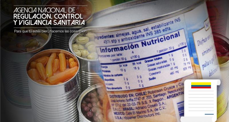 Autorización de agotamiento de etiquetas para Alimentos