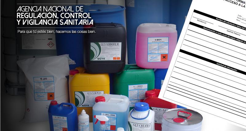 Modificación de Notificación Sanitaria de Productos Higiénicos de uso Industrial de Fabricación Extranjera