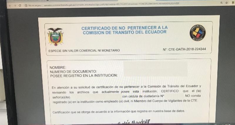 Imagen de certificado