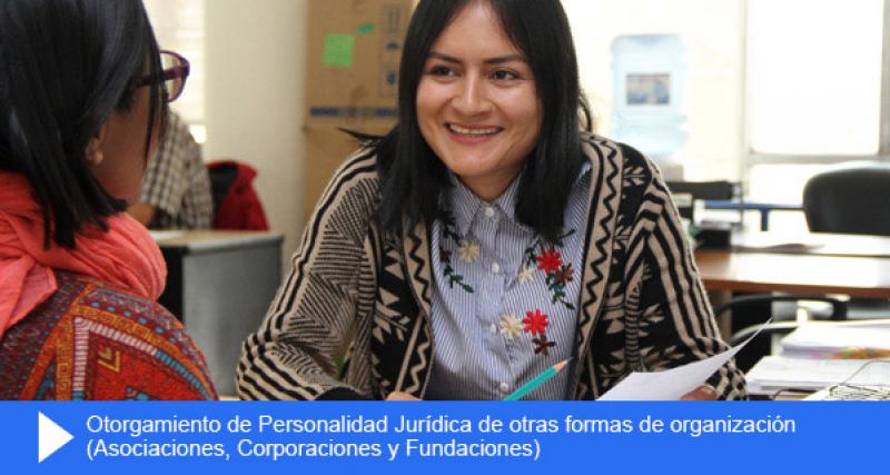 Otorgamiento De Personalidad Juridica De Otras Formas De Organizacion Asociaciones Corporaciones Y Fundaciones Ecuador Guia Oficial De Tramites Y Servicios