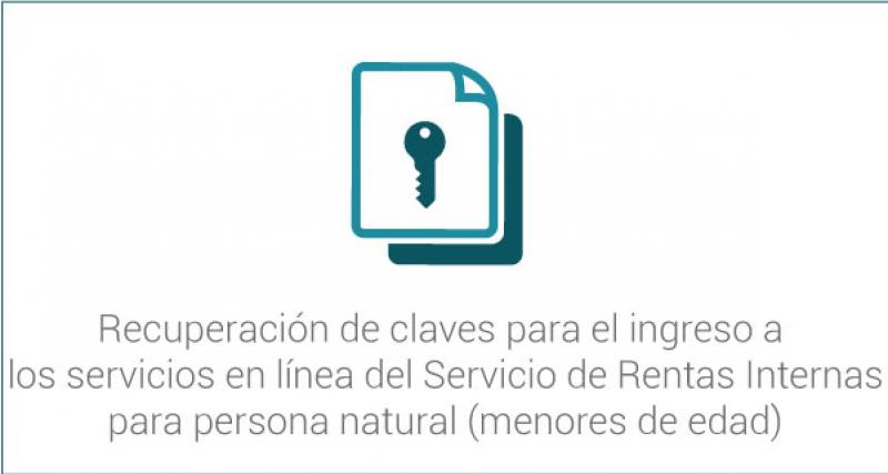 Recuperacion De Claves Para El Ingreso A Los Servicios En Linea