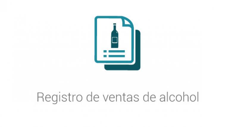 Registro de ventas de alcohol