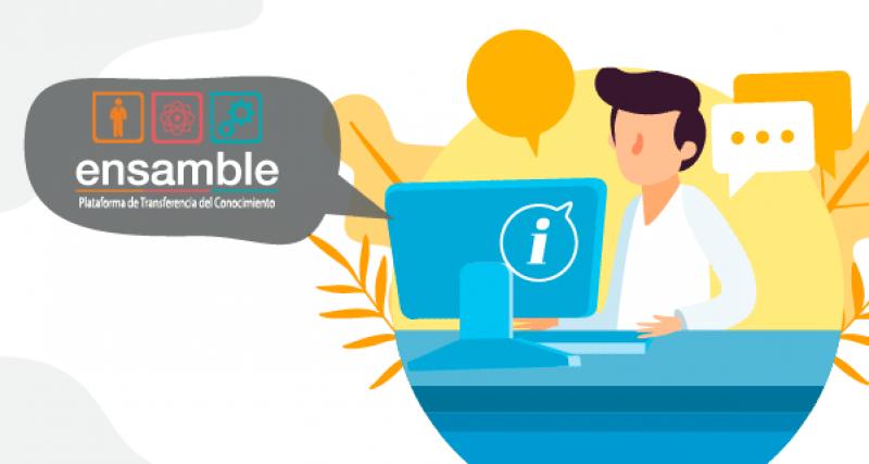 Registro de becarios en la plataforma de transferencia del conocimiento "Ensamble"