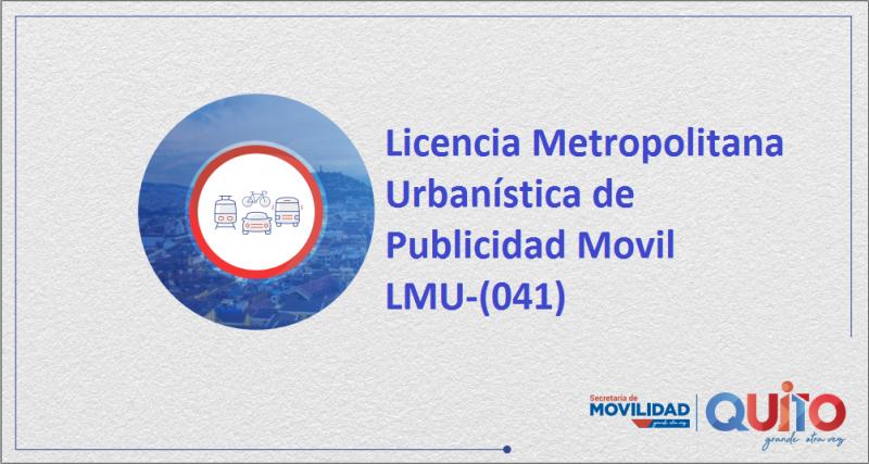 Licencia para portar publicidad móvil