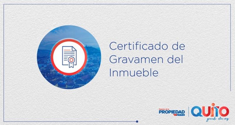 Certificado de Gravamen 