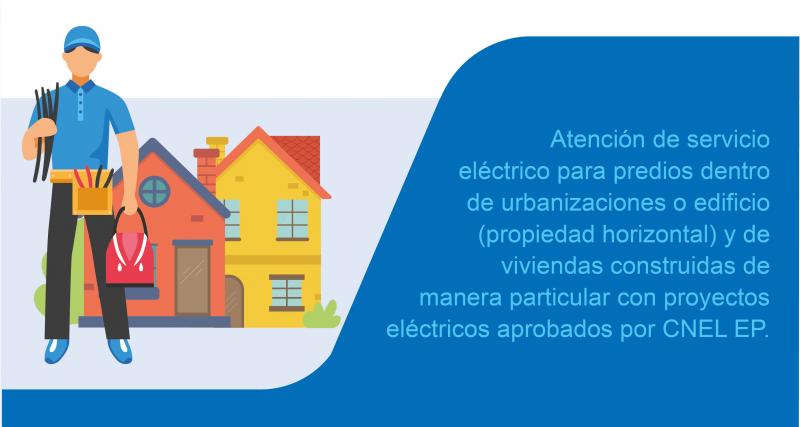 Atención de servicio eléctrico para predios dentro de urbanizaciones oedificios (Propiedad horizontal)