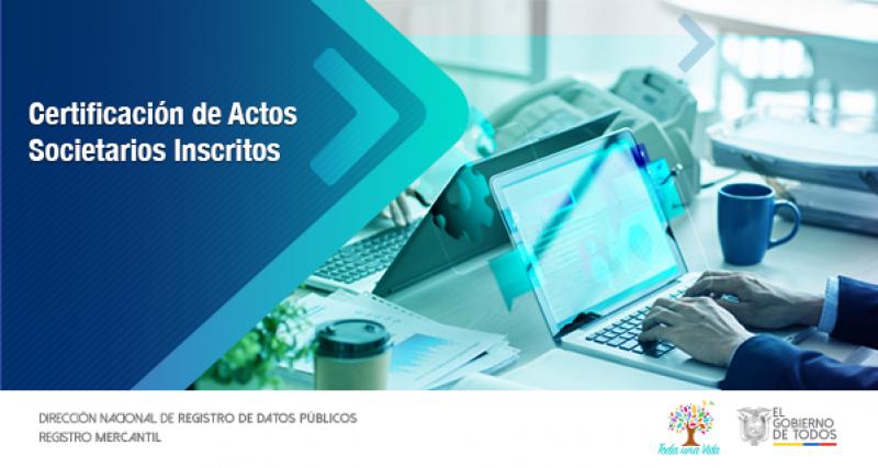 CertificaciÃ³n de Actos Societarios Inscritos