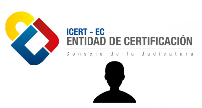 Certificado para persona natural Consejo de la Judicatura