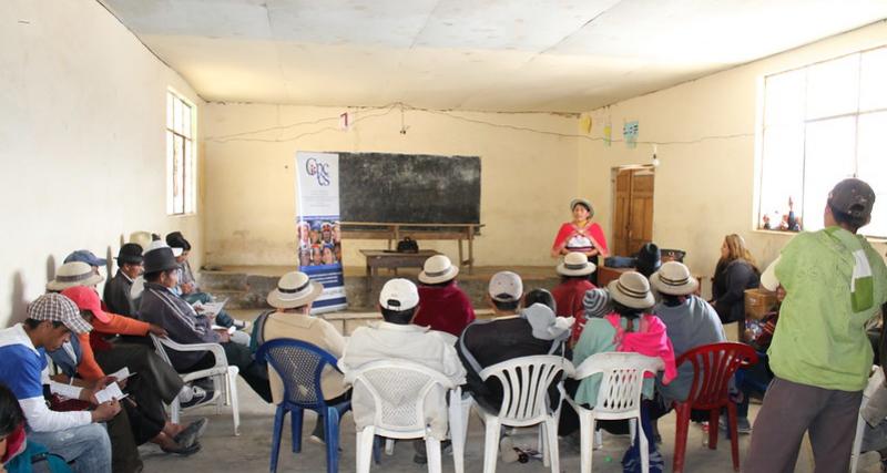 Capacitación para el fortalecimiento de comunidades, pueblos y nacionalidades y organizaciones sociales.