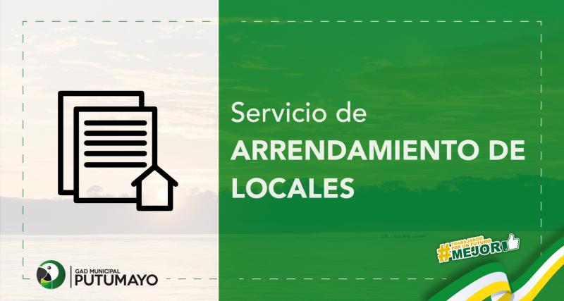 Servicio de Arrendamiento de Locales