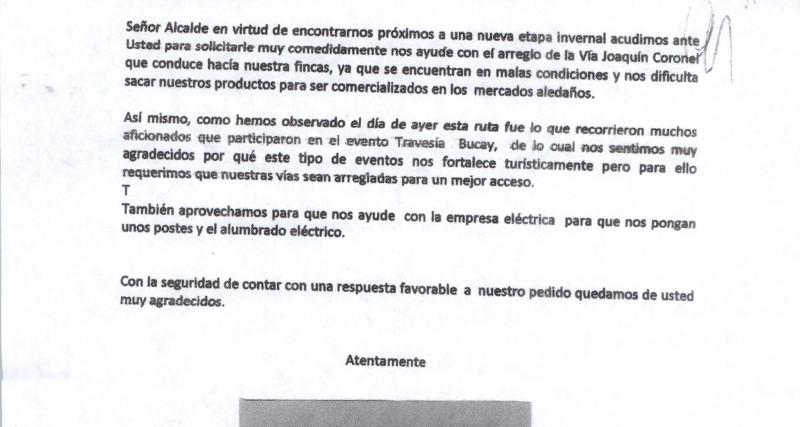 Lastrado y Reconformación de Vías - Dirección de Obras Públicas del Gobierno Autónomo Descentralizado Municipal de General Antonio Elizalde (Bucay)