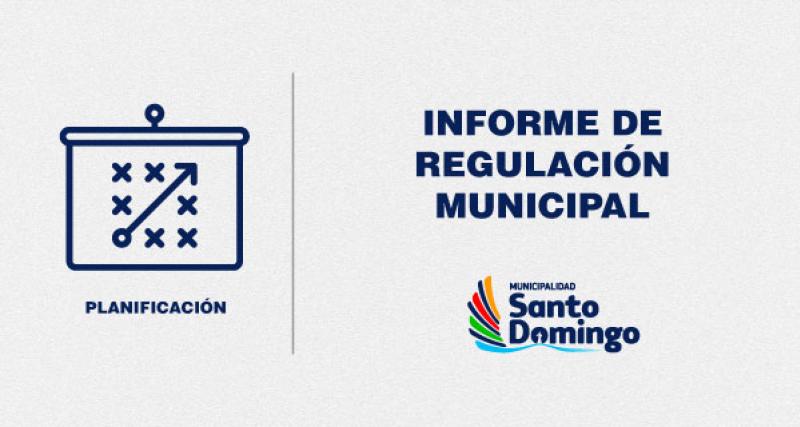 REGULACIÓN MUNICIPAL