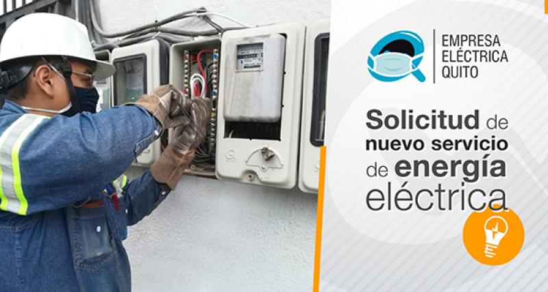 Instalación de nuevo servicio de energía eléctrica