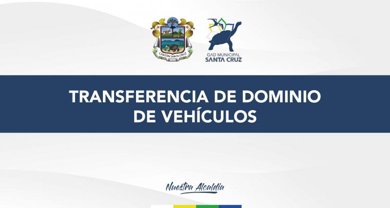 Transferencia de dominio de vehículos