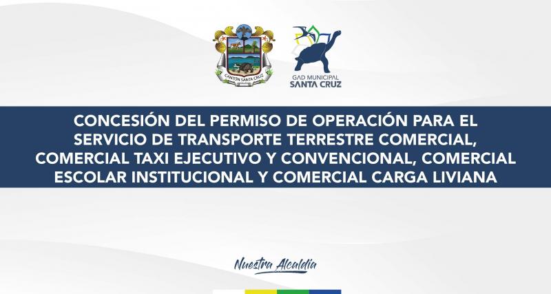 Permiso de operación