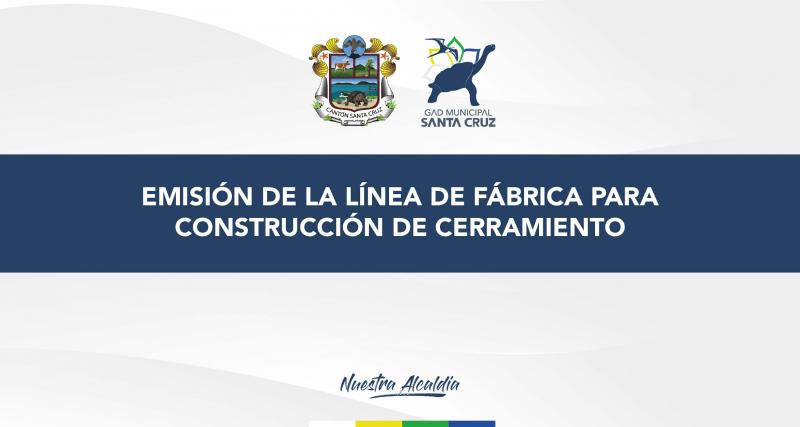 Emisión de la línea de fábrica para construcción de cerramiento