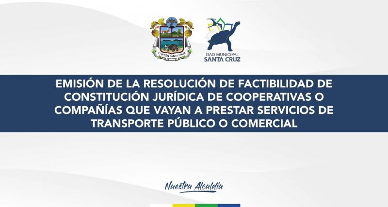 Resolución de factibilidad de constitución jurídica 