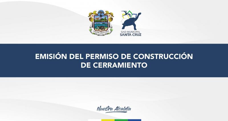 Permiso de construcción de cerramiento