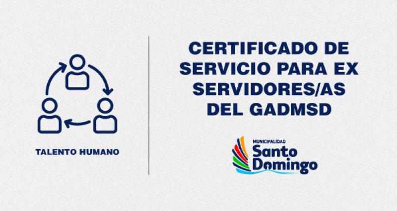 CERTIFICADO DE SERVICIO