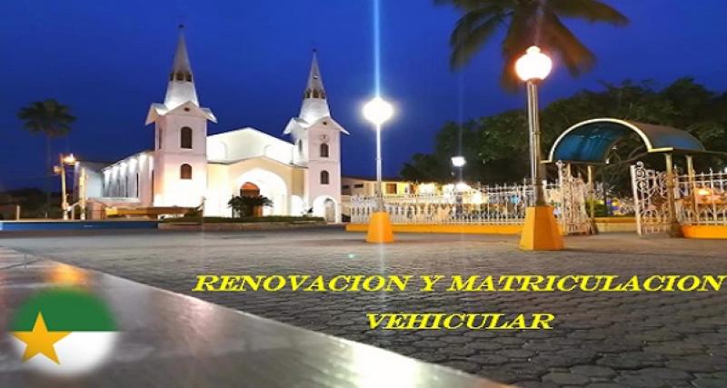 RENOVACION Y MATRICULACION VEHICULAR