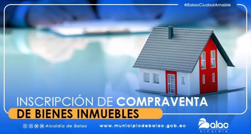 Compraventa de bienes inmuebles