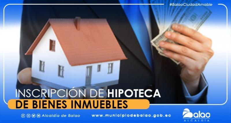 Hipoteca de Bienes Inmuebles