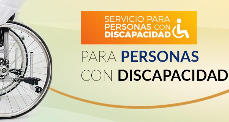 Servicio para personas con discapacidad