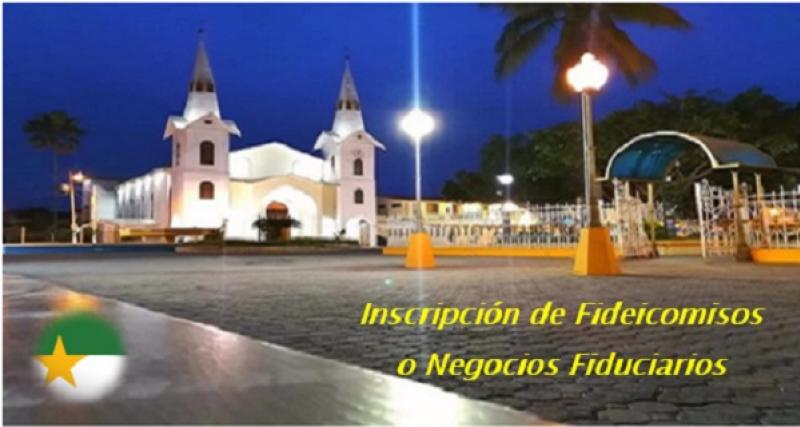 Inscripción de Fideicomisos o Negocios Fiduciarios