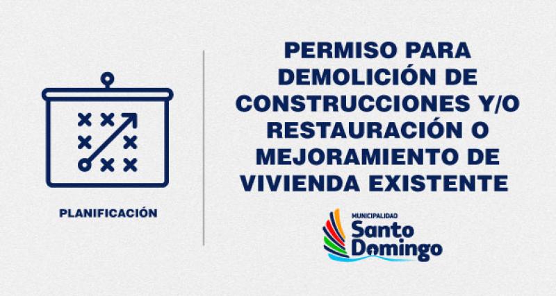 PERMISO PARA DEMOLICIÓN