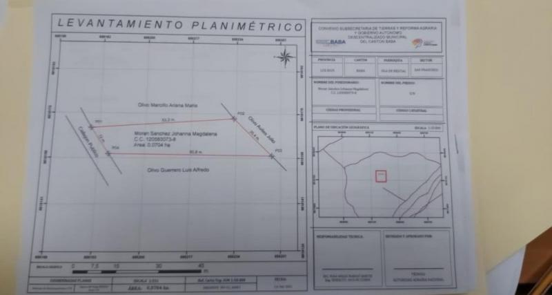 APROBACIÓN DE PLANIMETRÍAS RURALES  