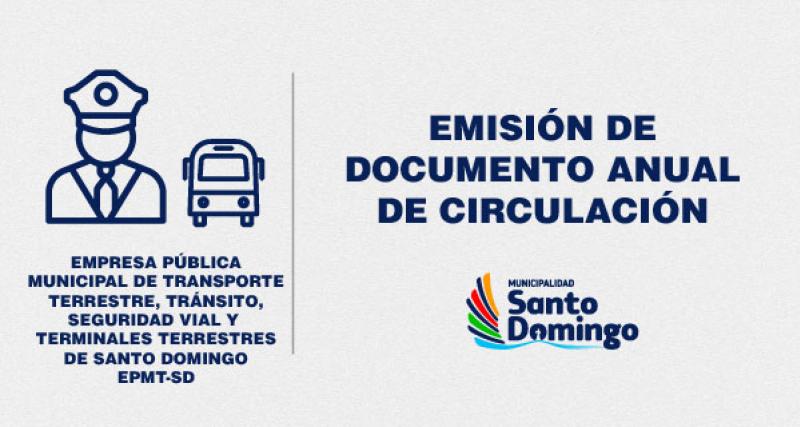 DOCUMENTO ANUAL DE CIRCULACIÓN