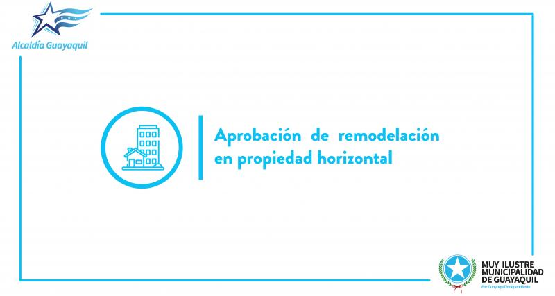 Aprobación de remodelación en propiedad horizontal