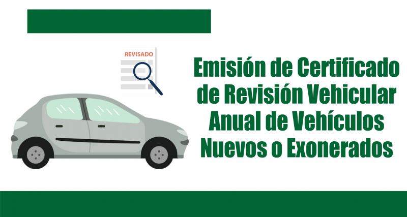 Certificado de vehiculos 