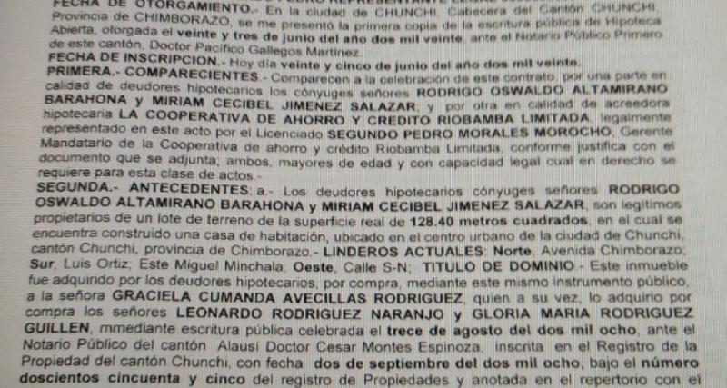 Adjunto Imagen de Inscripción de Hipoteca Abierta