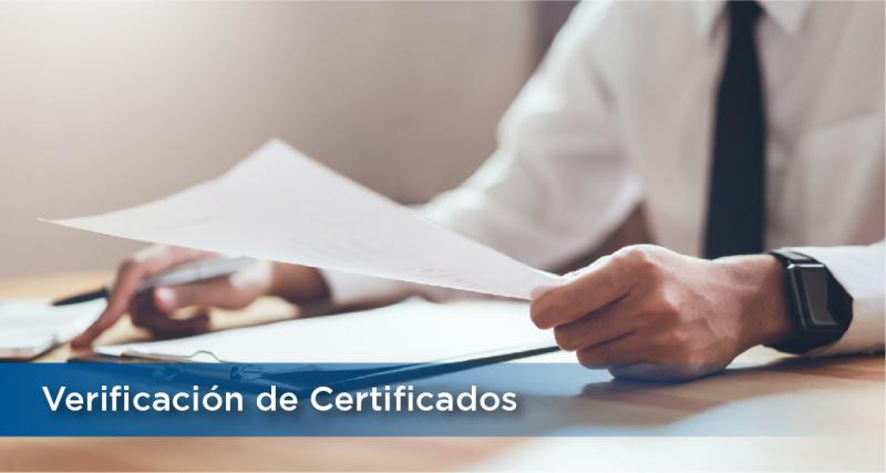 Verificación Certificados Compras Públicas