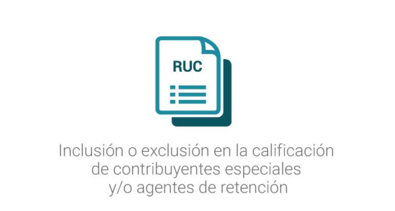 Inclusión o exclusión en la calificación de contribuyentes como mercados en línea