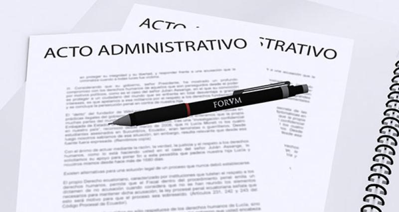 Registro y Actualización de Actos Administrativos