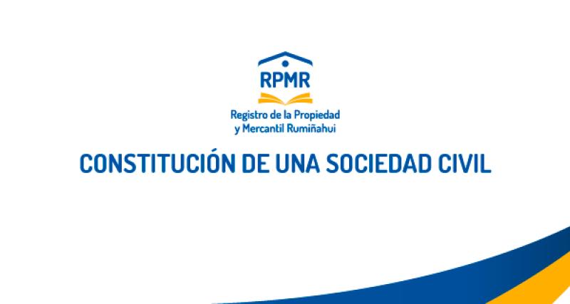 CONSTITUCIÓN DE UNA SOCIEDAD CIVIL