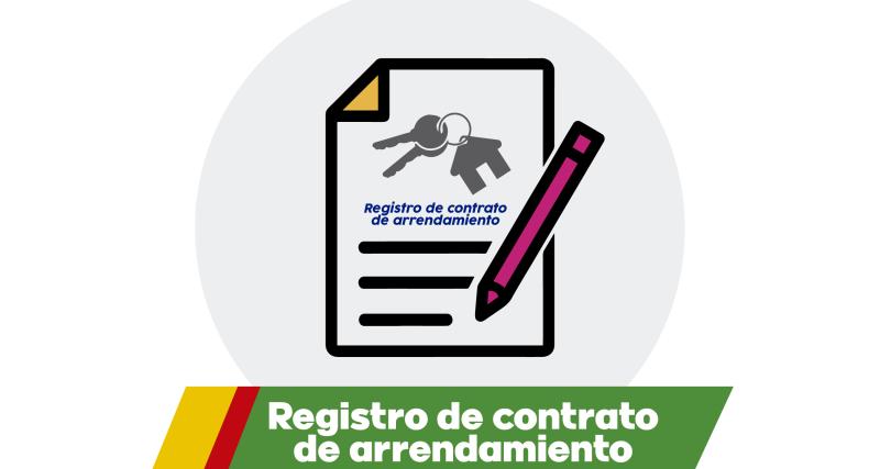 Registro de contrato de arrendamiento