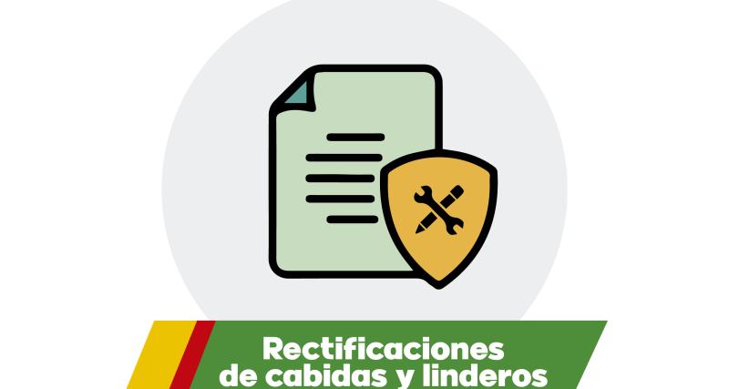 Rectificaciones de cabidas y linderos